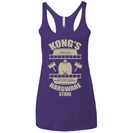 T-Shirts Purple / X-Small Kongs Hardware Store Women's Triblend Racerback Tank