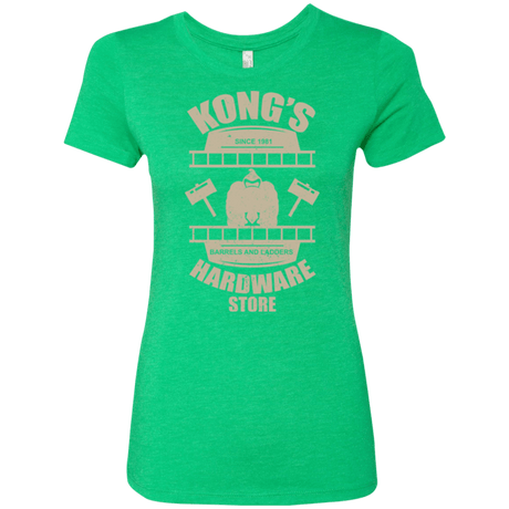 T-Shirts Envy / Small Kongs Hardware Store Women's Triblend T-Shirt