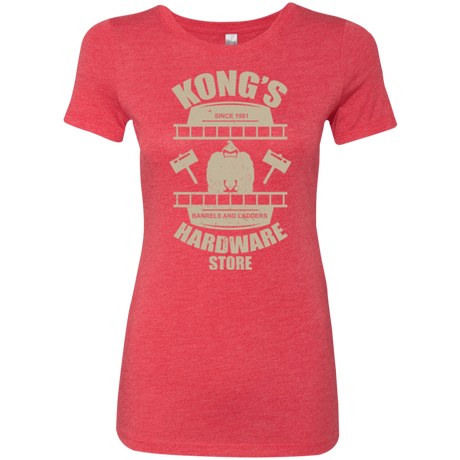 T-Shirts Vintage Red / Small Kongs Hardware Store Women's Triblend T-Shirt