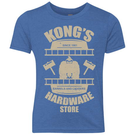 T-Shirts Vintage Royal / YXS Kongs Hardware Store Youth Triblend T-Shirt