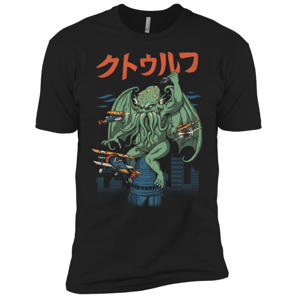 T-Shirts Black / YXS Kongthulhu Boys Premium T-Shirt