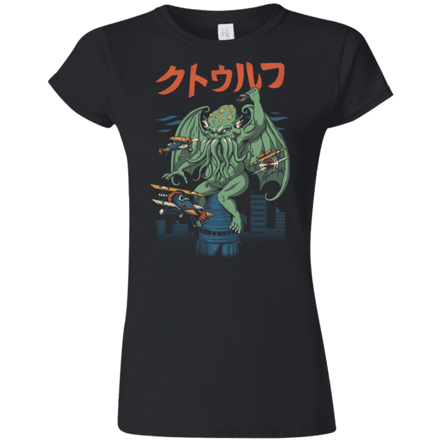 T-Shirts Black / S Kongthulhu Junior Slimmer-Fit T-Shirt