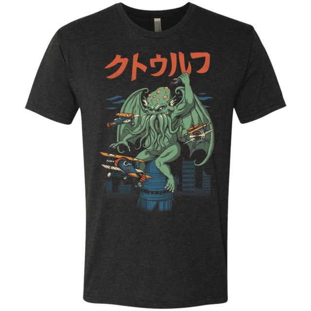 T-Shirts Vintage Black / S Kongthulhu Men's Triblend T-Shirt