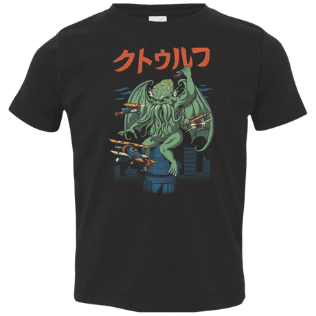 T-Shirts Black / 2T Kongthulhu Toddler Premium T-Shirt