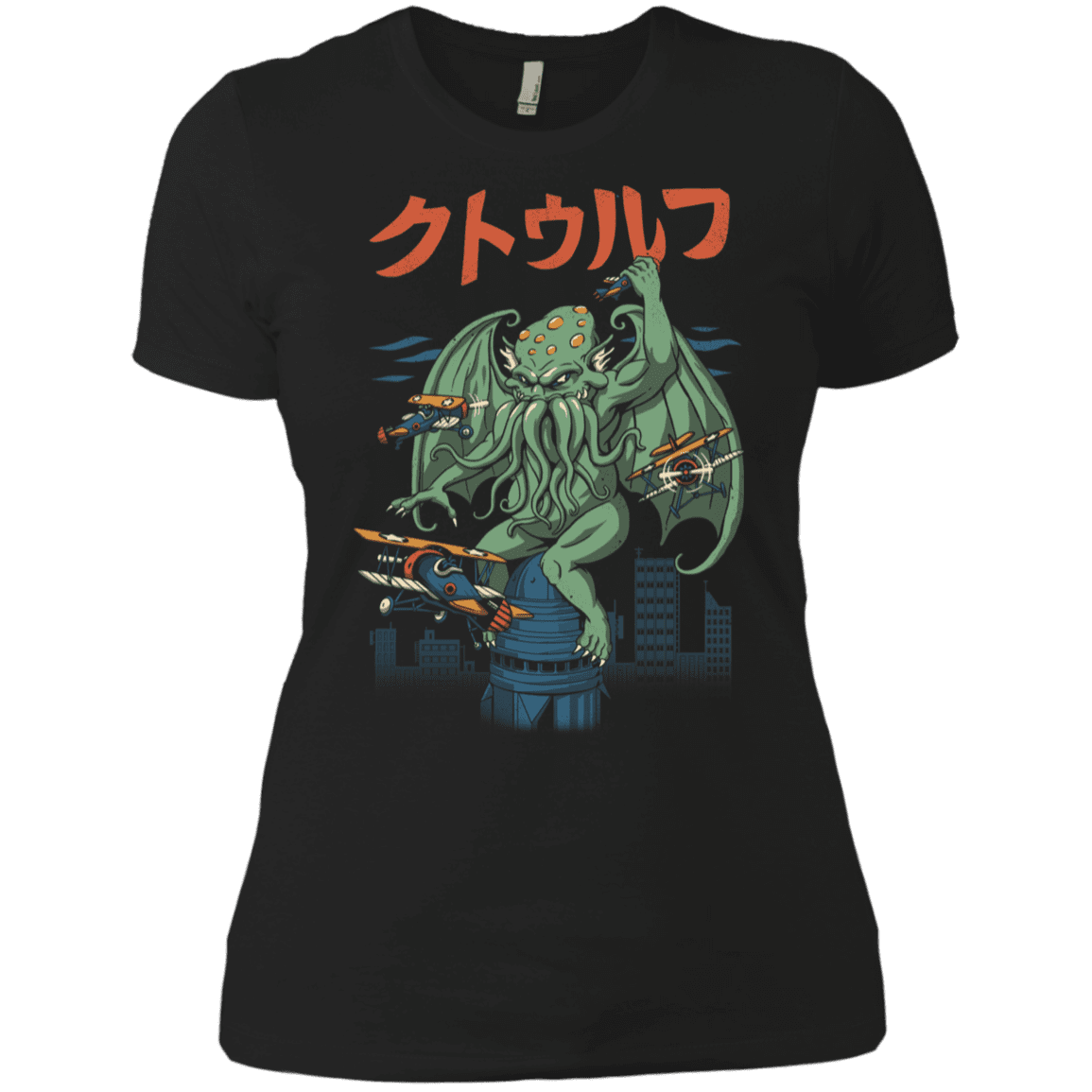 T-Shirts Black / X-Small Kongthulhu Women's Premium T-Shirt