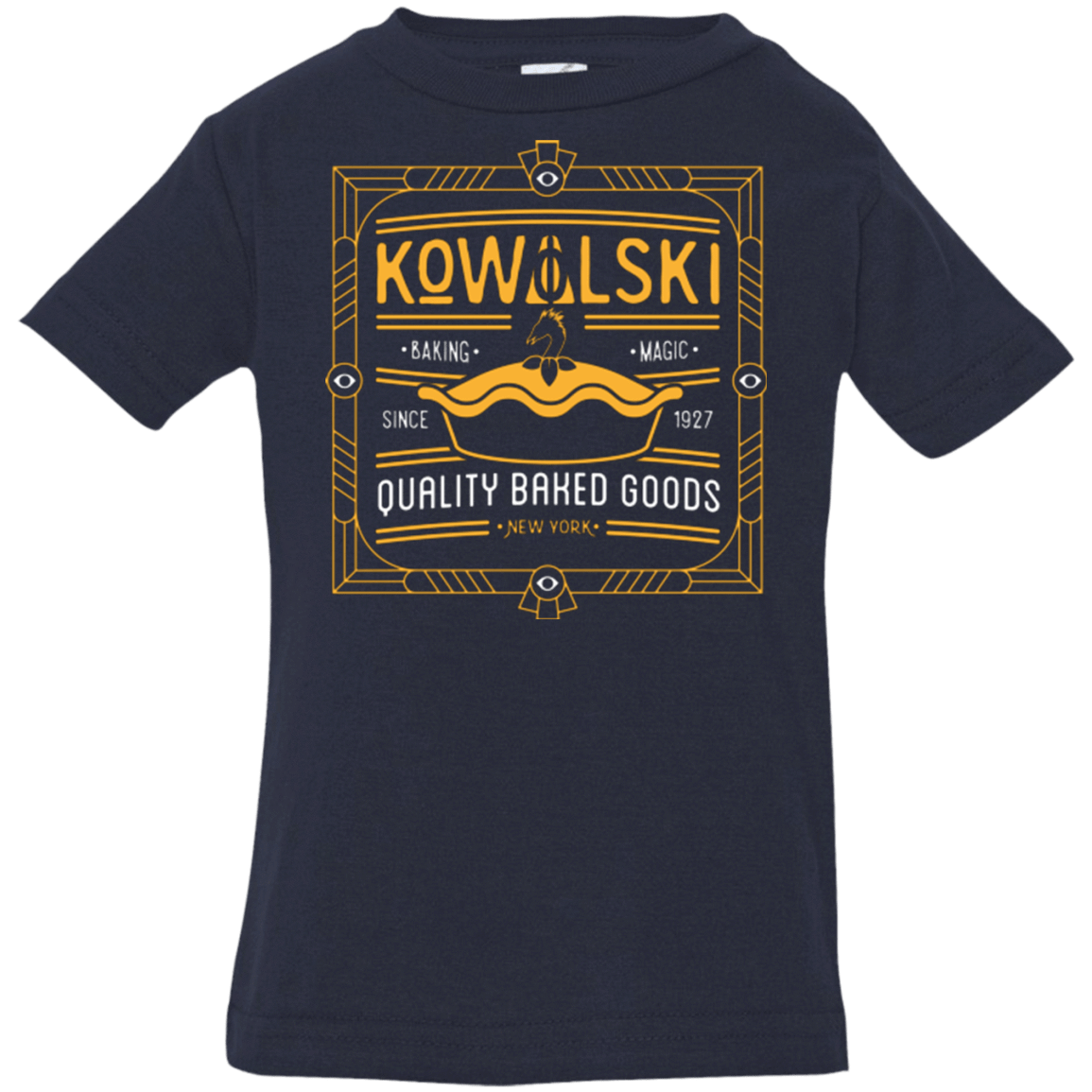 T-Shirts Navy / 6 Months Kowalski Quality Baked Goods Fantastic Beasts Infant Premium T-Shirt