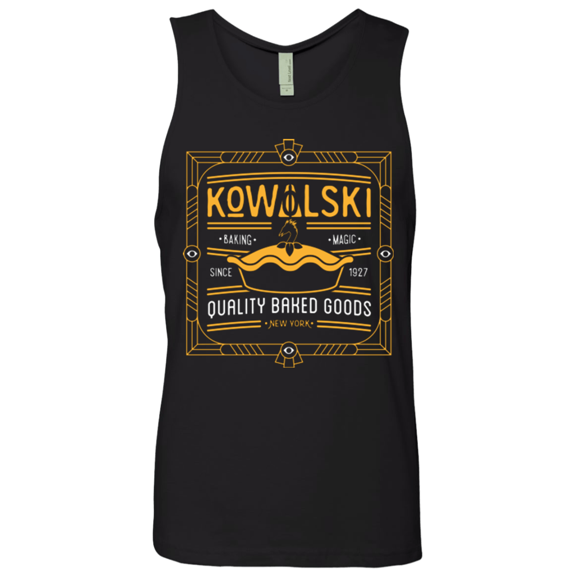 T-Shirts Black / Small Kowalski Quality Baked Goods Fantastic Beasts Men's Premium Tank Top