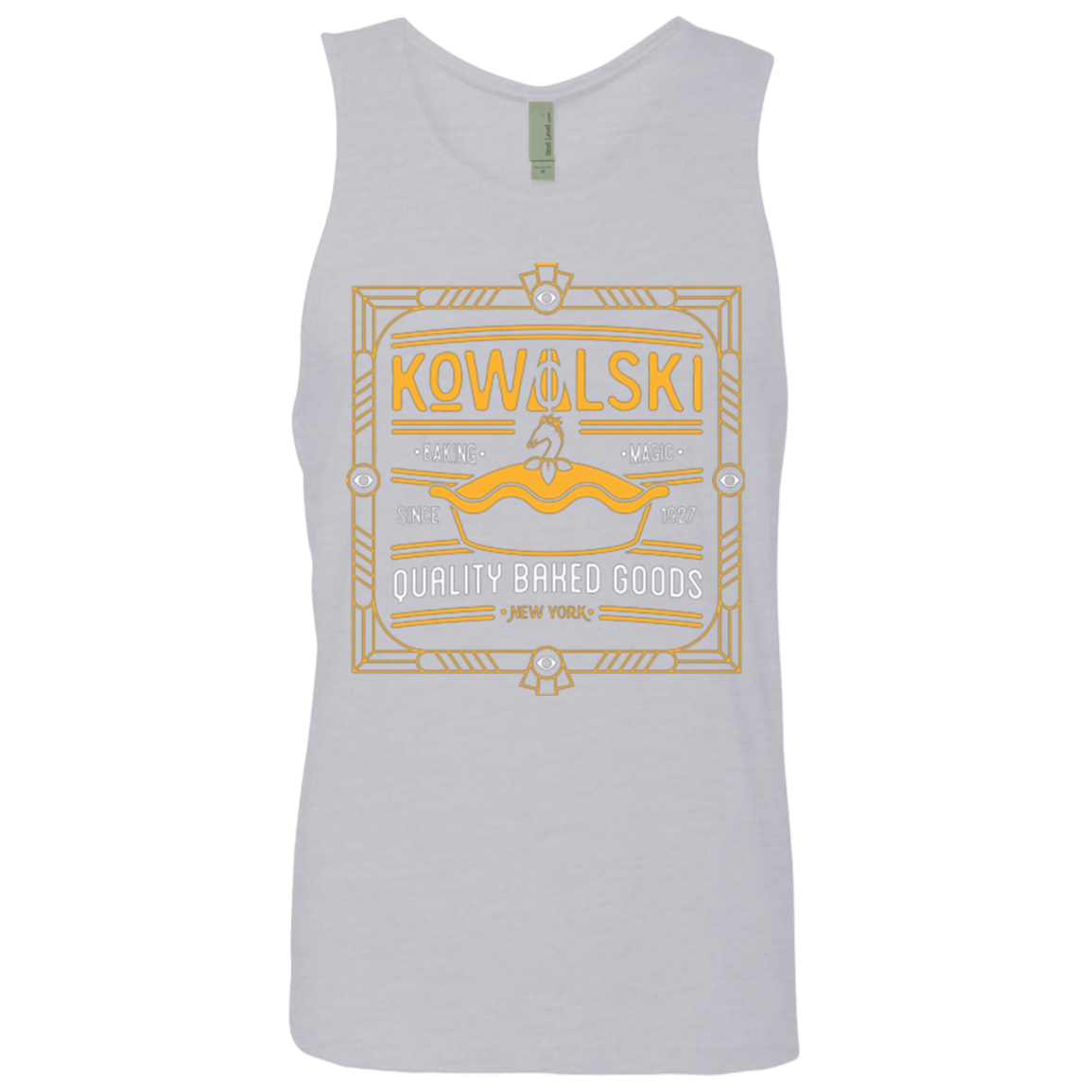 T-Shirts Heather Grey / Small Kowalski Quality Baked Goods Fantastic Beasts Men's Premium Tank Top