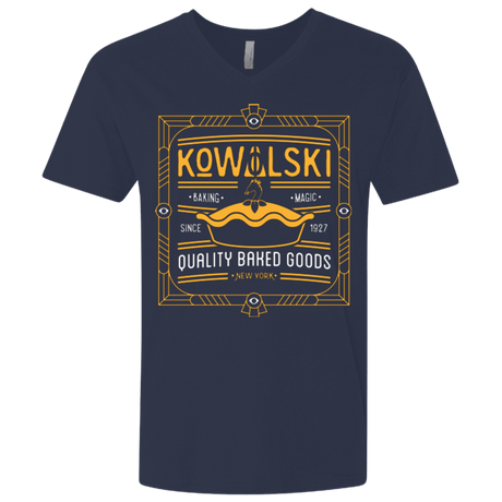 T-Shirts Midnight Navy / X-Small Kowalski Quality Baked Goods Fantastic Beasts Men's Premium V-Neck