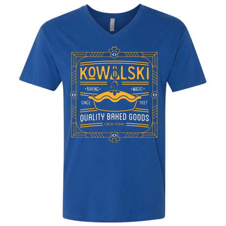 T-Shirts Royal / X-Small Kowalski Quality Baked Goods Fantastic Beasts Men's Premium V-Neck
