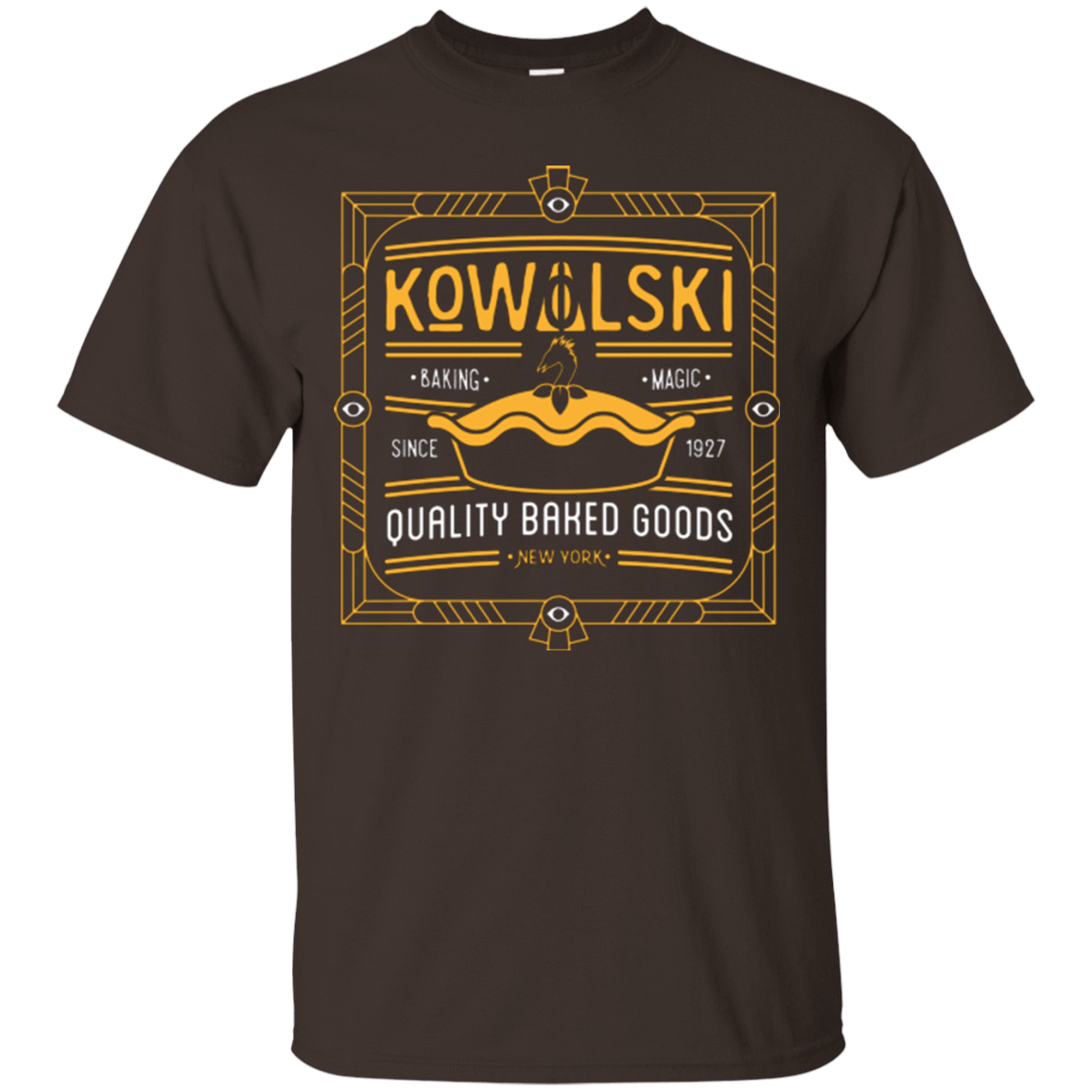 T-Shirts Dark Chocolate / Small Kowalski Quality Baked Goods Fantastic Beasts T-Shirt