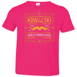 T-Shirts Hot Pink / 2T Kowalski Quality Baked Goods Fantastic Beasts Toddler Premium T-Shirt