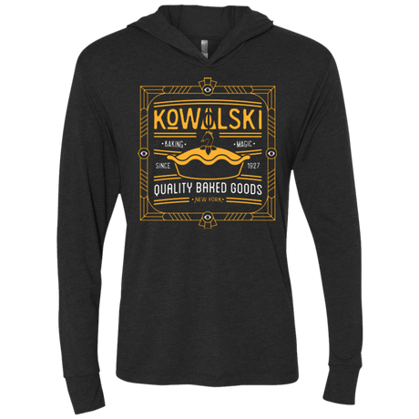 T-Shirts Vintage Black / X-Small Kowalski Quality Baked Goods Fantastic Beasts Triblend Long Sleeve Hoodie Tee