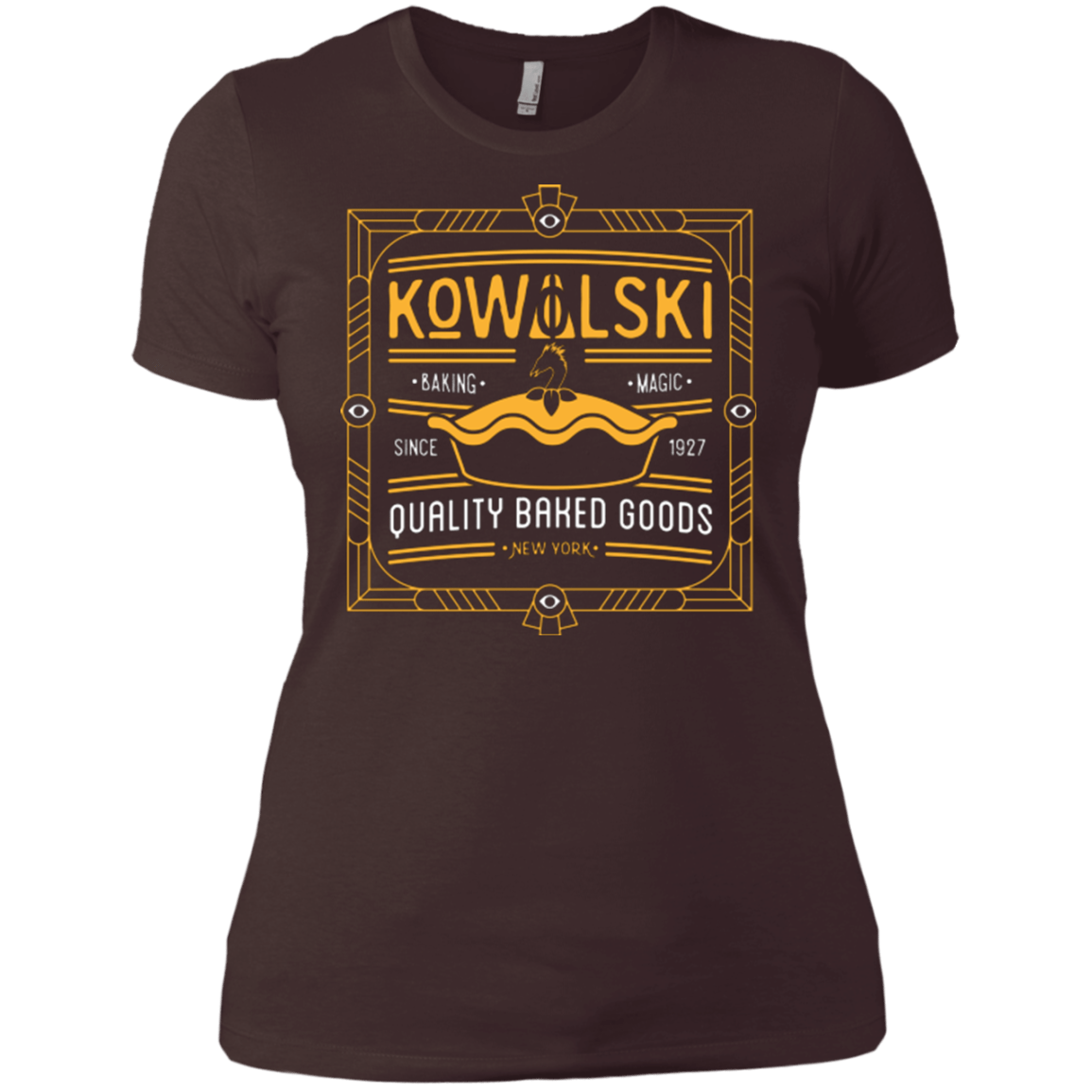T-Shirts Dark Chocolate / X-Small Kowalski Quality Baked Goods Fantastic Beasts Women's Premium T-Shirt