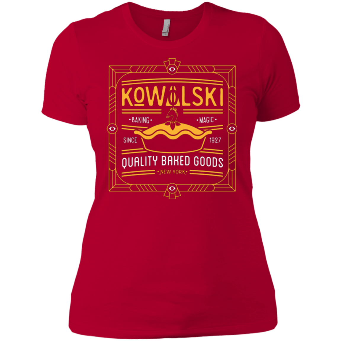 T-Shirts Red / X-Small Kowalski Quality Baked Goods Fantastic Beasts Women's Premium T-Shirt