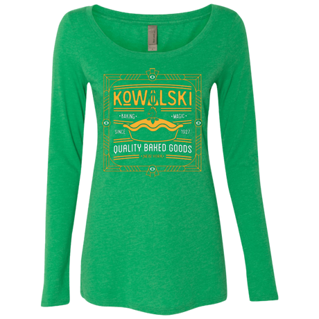 T-Shirts Envy / Small Kowalski Quality Baked Goods Fantastic Beasts Women's Triblend Long Sleeve Shirt