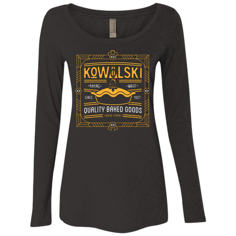 T-Shirts Vintage Black / Small Kowalski Quality Baked Goods Fantastic Beasts Women's Triblend Long Sleeve Shirt