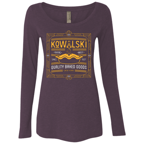 T-Shirts Vintage Purple / Small Kowalski Quality Baked Goods Fantastic Beasts Women's Triblend Long Sleeve Shirt