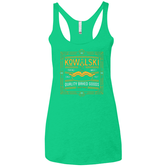 T-Shirts Envy / X-Small Kowalski Quality Baked Goods Fantastic Beasts Women's Triblend Racerback Tank