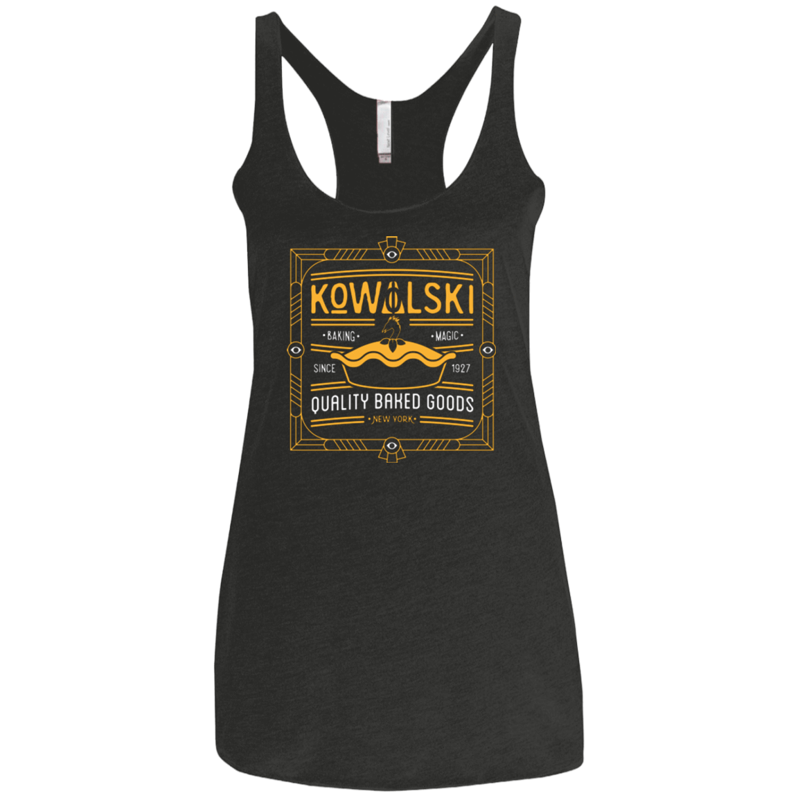 T-Shirts Vintage Black / X-Small Kowalski Quality Baked Goods Fantastic Beasts Women's Triblend Racerback Tank