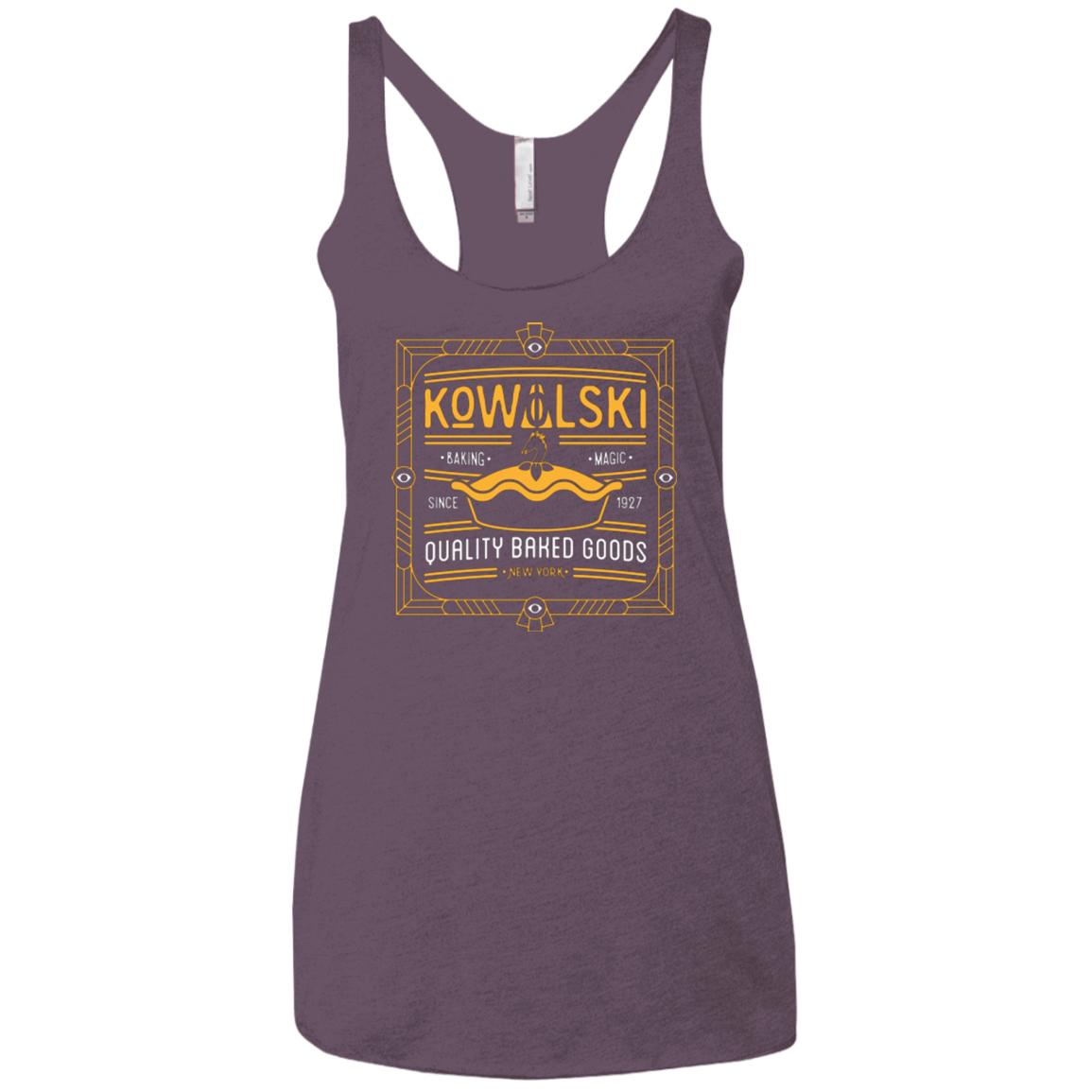 T-Shirts Vintage Purple / X-Small Kowalski Quality Baked Goods Fantastic Beasts Women's Triblend Racerback Tank