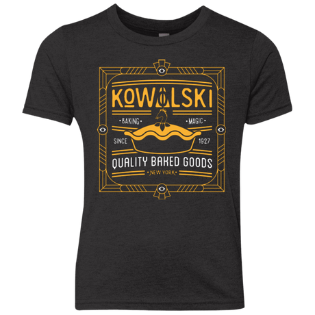 T-Shirts Vintage Black / YXS Kowalski Quality Baked Goods Fantastic Beasts Youth Triblend T-Shirt