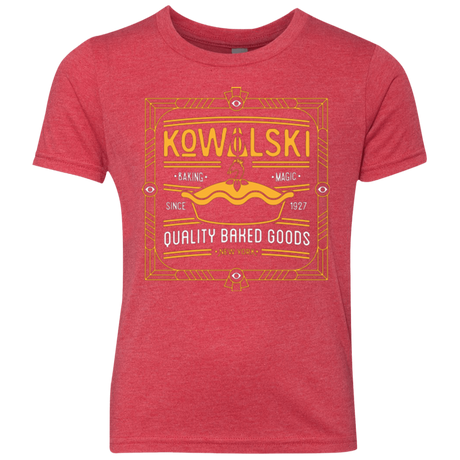 T-Shirts Vintage Red / YXS Kowalski Quality Baked Goods Fantastic Beasts Youth Triblend T-Shirt