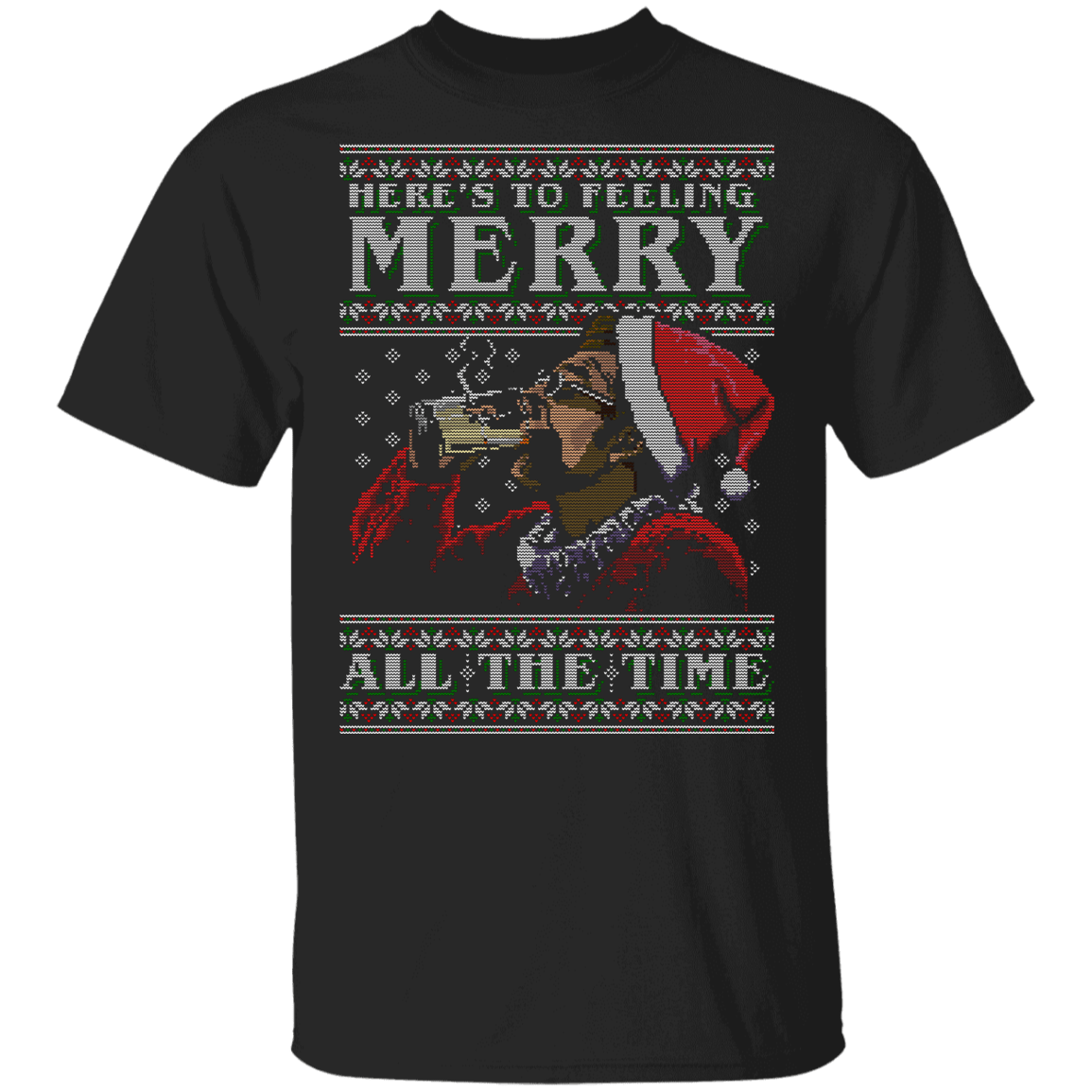T-Shirts Black / YXS Kramer Merry Ugly Sweater Youth T-Shirt