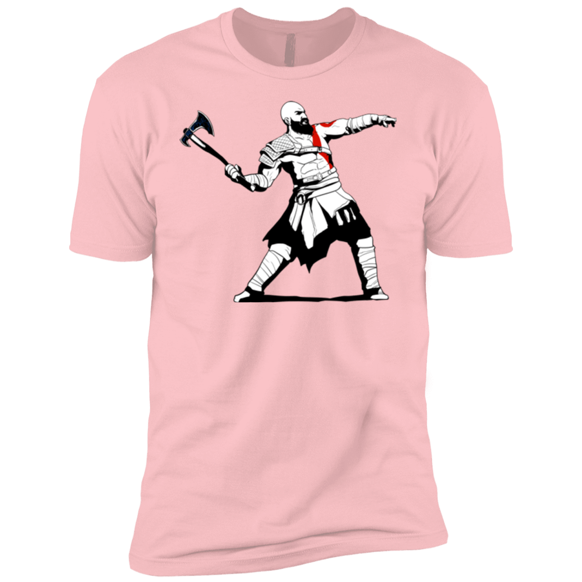 T-Shirts Light Pink / YXS Kratos Banksy Boys Premium T-Shirt