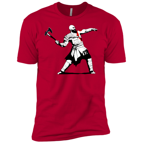 T-Shirts Red / YXS Kratos Banksy Boys Premium T-Shirt