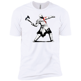 T-Shirts White / YXS Kratos Banksy Boys Premium T-Shirt