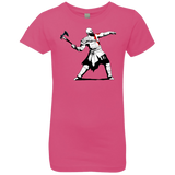 T-Shirts Hot Pink / YXS Kratos Banksy Girls Premium T-Shirt