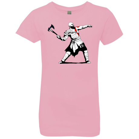 T-Shirts Light Pink / YXS Kratos Banksy Girls Premium T-Shirt