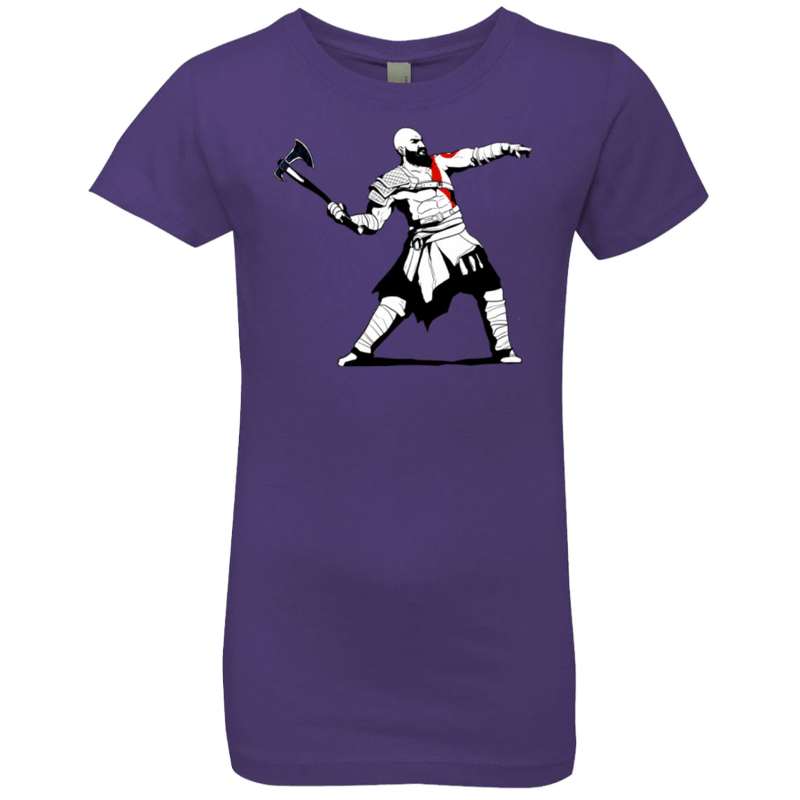 T-Shirts Purple Rush / YXS Kratos Banksy Girls Premium T-Shirt