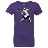 T-Shirts Purple Rush / YXS Kratos Banksy Girls Premium T-Shirt