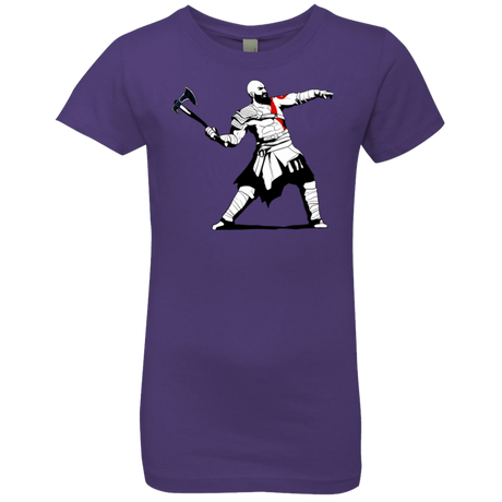 T-Shirts Purple Rush / YXS Kratos Banksy Girls Premium T-Shirt