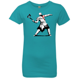 T-Shirts Tahiti Blue / YXS Kratos Banksy Girls Premium T-Shirt
