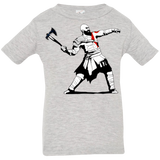 T-Shirts Heather Grey / 6 Months Kratos Banksy Infant Premium T-Shirt