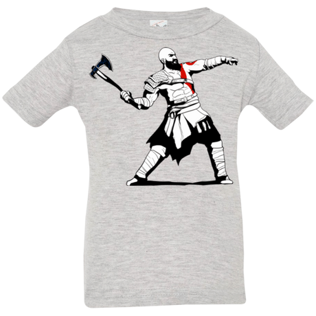 T-Shirts Heather Grey / 6 Months Kratos Banksy Infant Premium T-Shirt