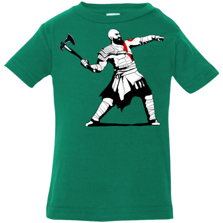 T-Shirts Kelly / 6 Months Kratos Banksy Infant Premium T-Shirt