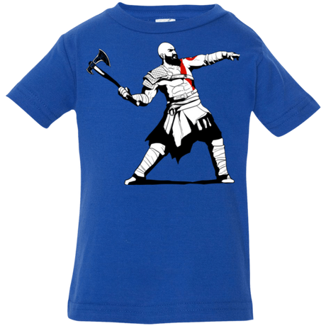 T-Shirts Royal / 6 Months Kratos Banksy Infant Premium T-Shirt