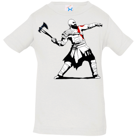 T-Shirts White / 6 Months Kratos Banksy Infant Premium T-Shirt