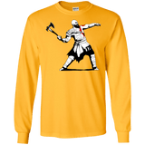 Kratos Banksy Men's Long Sleeve T-Shirt