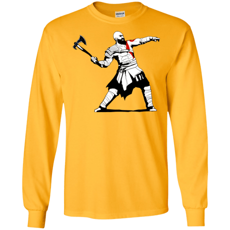 Kratos Banksy Men's Long Sleeve T-Shirt