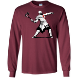 Kratos Banksy Men's Long Sleeve T-Shirt