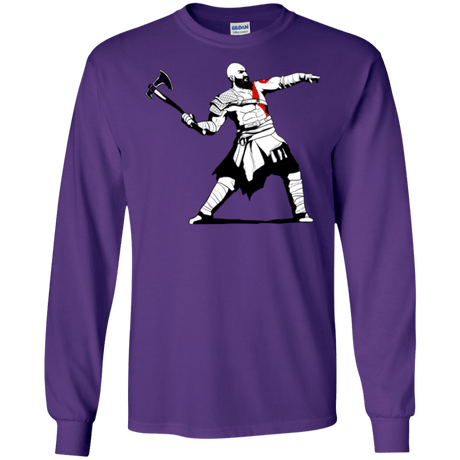 Kratos Banksy Men's Long Sleeve T-Shirt