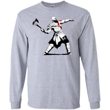 Kratos Banksy Men's Long Sleeve T-Shirt