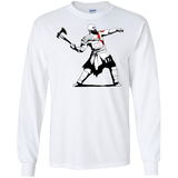 Kratos Banksy Men's Long Sleeve T-Shirt