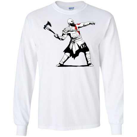 Kratos Banksy Men's Long Sleeve T-Shirt