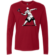 T-Shirts Cardinal / S Kratos Banksy Men's Premium Long Sleeve
